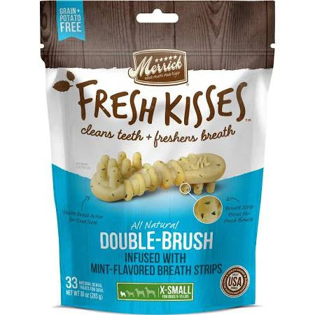 Merrick Fresh Kisses Xsmall Mint 33ct Bag {L+1x} 295801