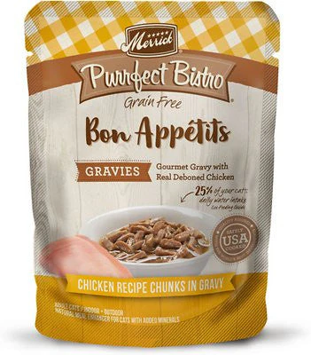 Merrick - Purrfect Bistro Bst C Gf Gravies Ckn 3oz {L+}
