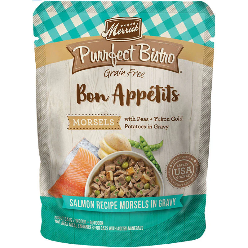 Merrick - Purrfect Bistro Bst C Gf Mrsl Smn 3oz {L+}