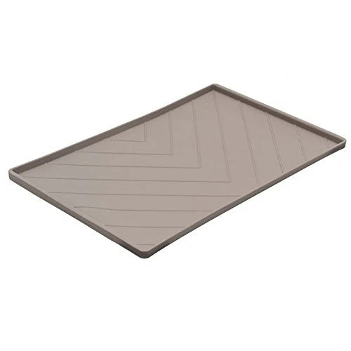 Mess D Mat Slcn Rods Gry Lg{L-x}