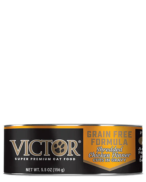 Victor Super Premium Dog Food Grain-Free Cuts in Gravy Wet Cat Food Shredded Chicken 5.5oz 24pk - Image 2