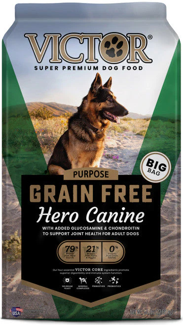 Victor Super Premium Dog Food Purpose Grain Free Hero Canine Dry Dog Food Beef 50lb - Image 2