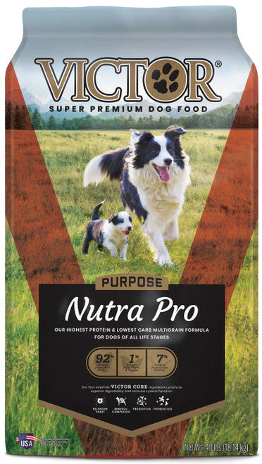 Victor Super Premium Dog Food Purpose Nutra Pro Dry Dog Food Chicken 40lb - Image 2