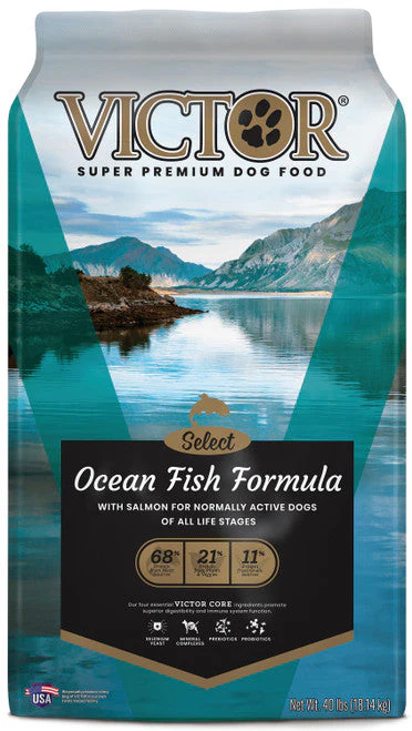 Victor Super Premium Dog Food Select Dry Dog Food Ocean Fish 40lb - Image 2