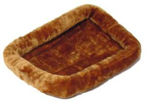 Midwest Quiet Time Pet Bed - Plush Fur Cinnamon - 22" {L-1}277186 - Image 2