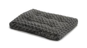Midwest lb40636SGB Quiet Time Ombre Swirl Bed 36" Charcoal Fur {L-1}277394