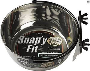 Midwest Snappy Fit Water/Feed Bowl 2 qt {L+1} 277611 - Image 2