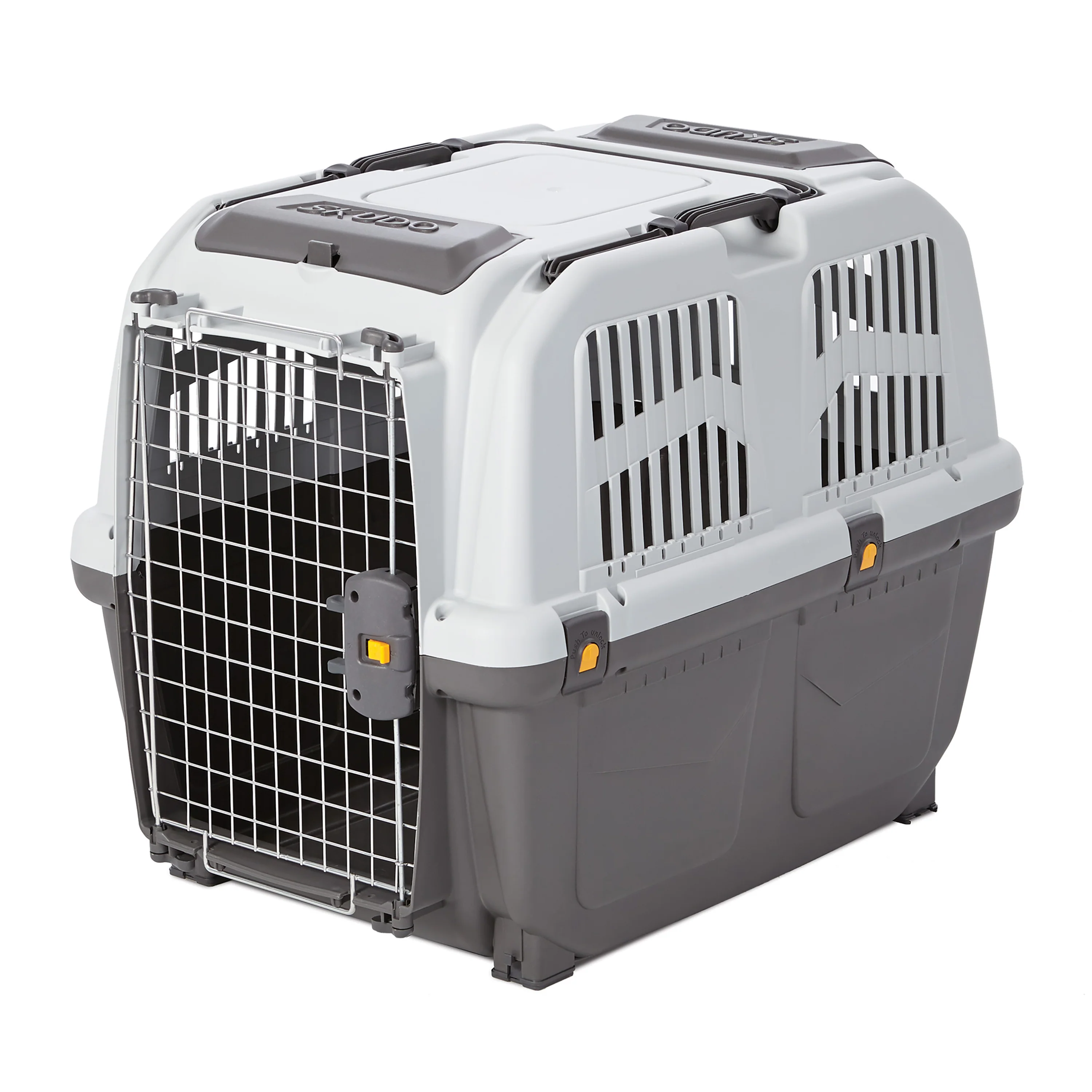 MidWest Homes for Pets Skudo Travel Dog Carrier Grey 32 in