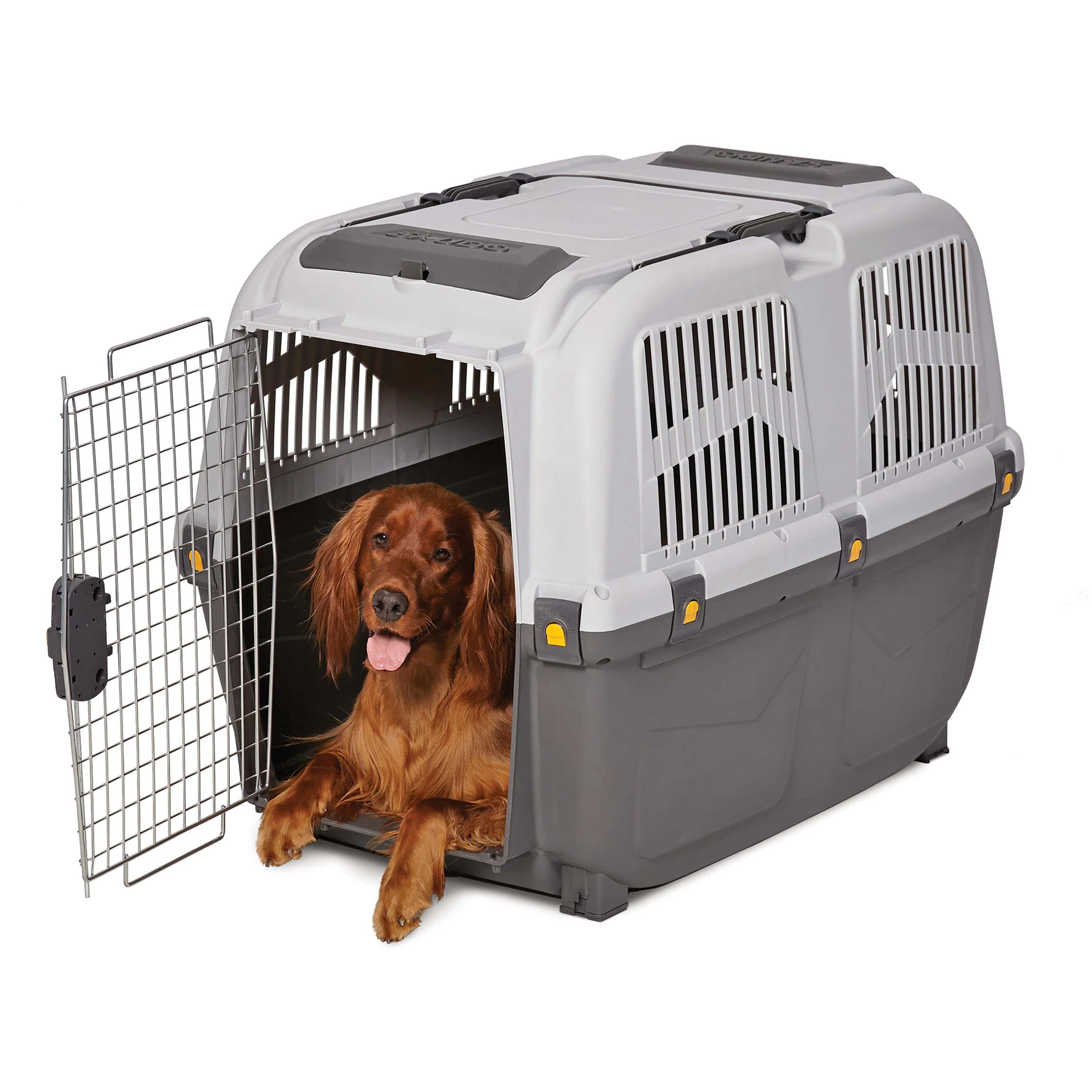 MidWest Homes for Pets Skudo Travel Dog Carrier Grey 36 in