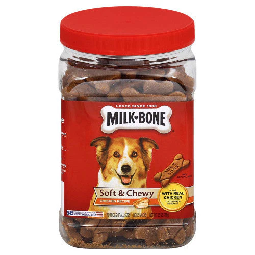 Milk-Bone Soft & Chewy Dog Treats Chicken 25 oz - Image 2