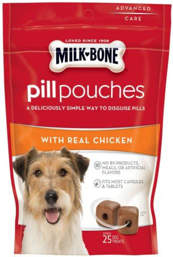 Milkbone Pill Pouches With Real Chicken- 5/6Z {L-1} 799482 - Image 2