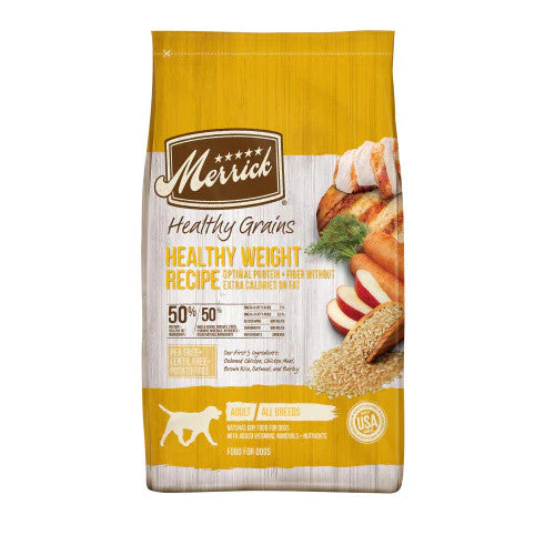 Merrick Healthy Grains Healthy Weight Recipe Dog 4 lb - Image 2