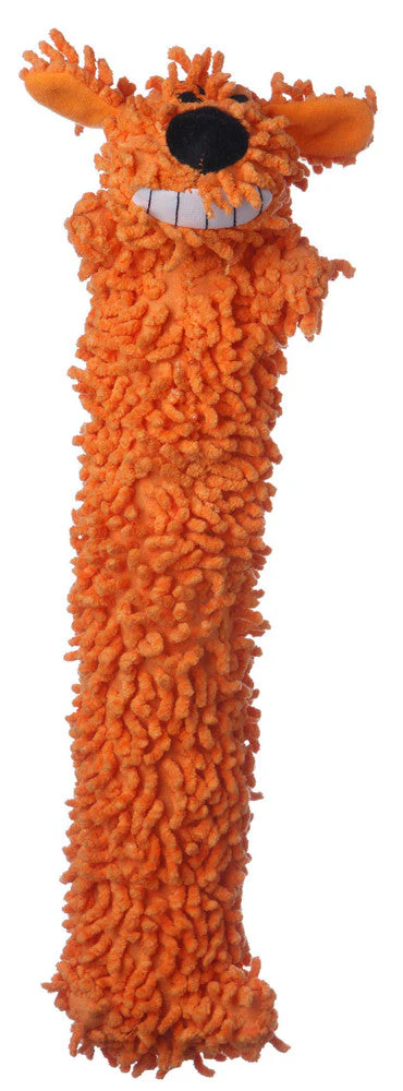Multipet Loofa Floppy Dog Toy Light Weight Assorted 18 in