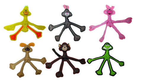 Multipet Skele-Ropes Dog Toy Frog Assorted 15 in - Image 2