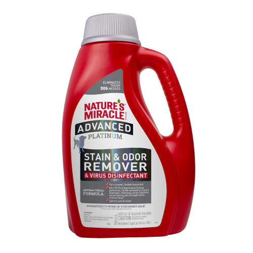 Nature's Miracle Advanced Platinum Disinfectant Stain & Odor Remover 64 fl. oz - Image 2