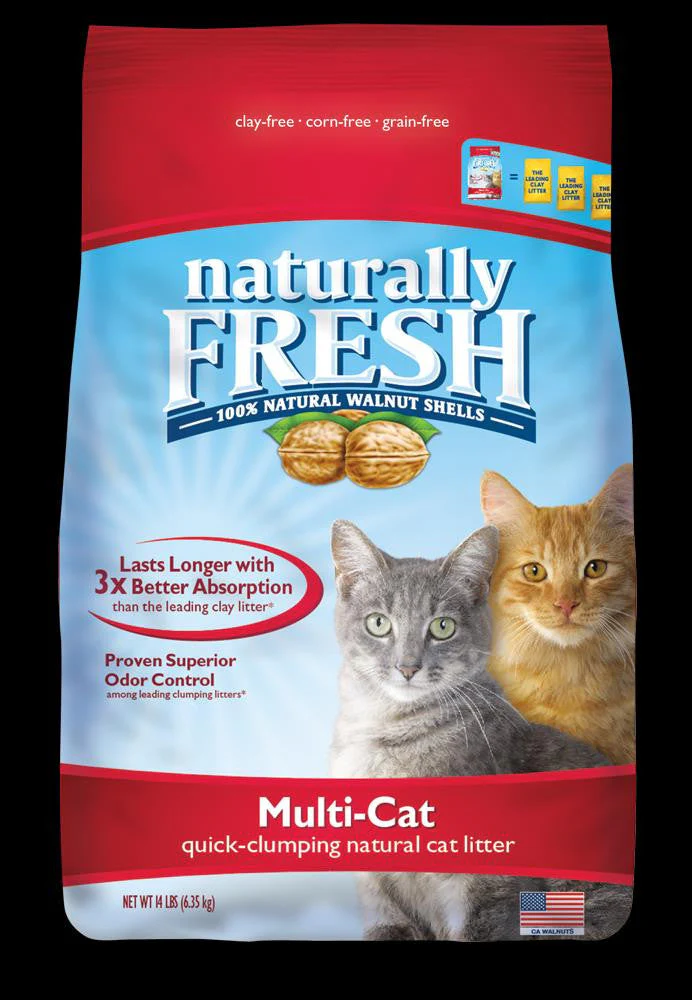 Naturally Fresh Multi-Cat Clumping Litter 14lb {L-1}596525
