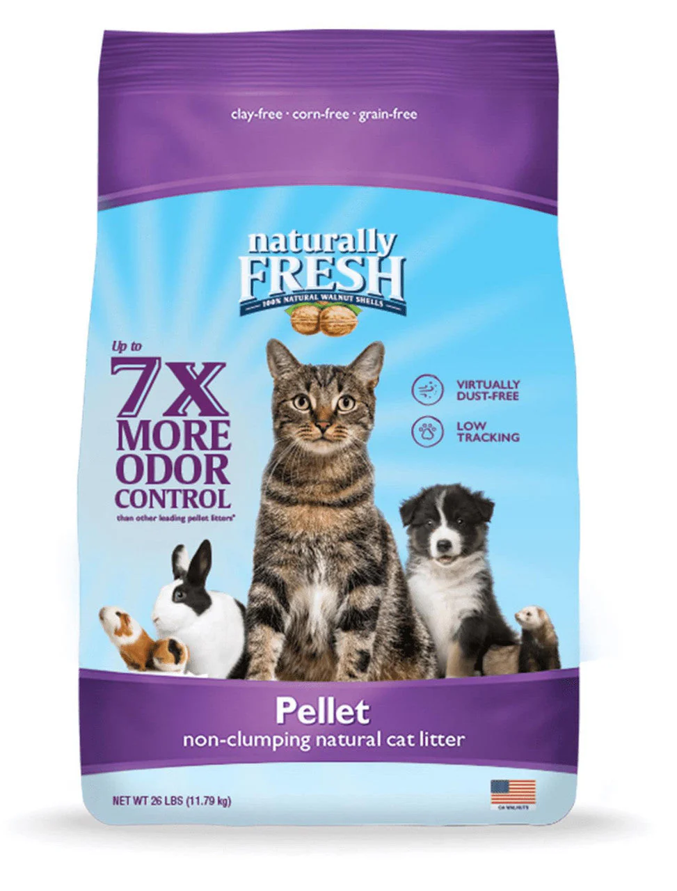 Naturally Fresh Pellet Litter for Cats & Small Animals 26 lb