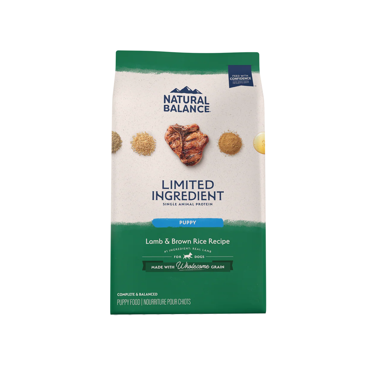 Natural Balance Pet Foods L.I.D. Puppy Dry Dog Food Lamb & Brown Rice 4lb