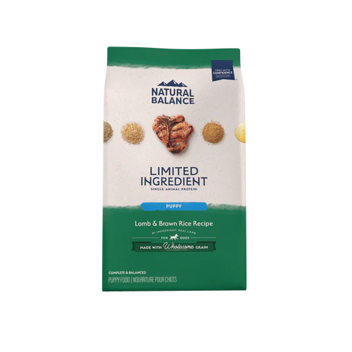 Natural Balance Pet Foods L.I.D. Puppy Dry Dog Food Lamb & Brown Rice 4lb - Image 2