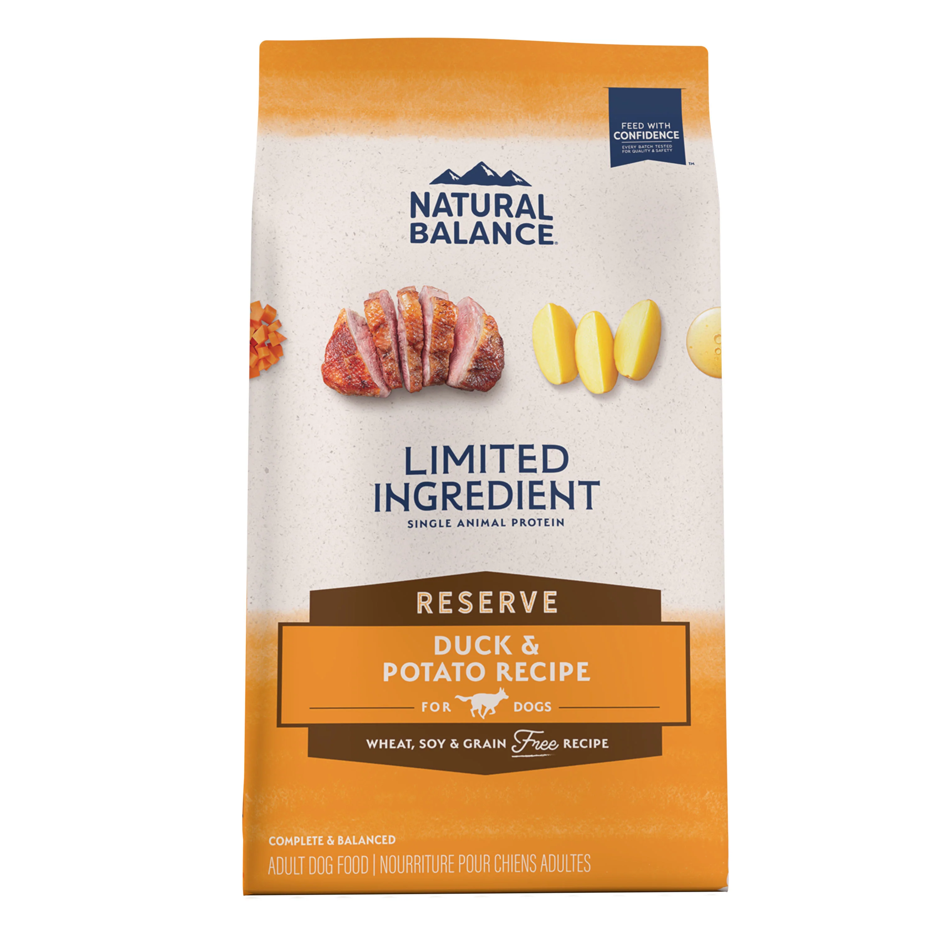 Natural Balance Pet Foods Limited Ingredient Reserve Grain Free Duck & Potato 22 lb