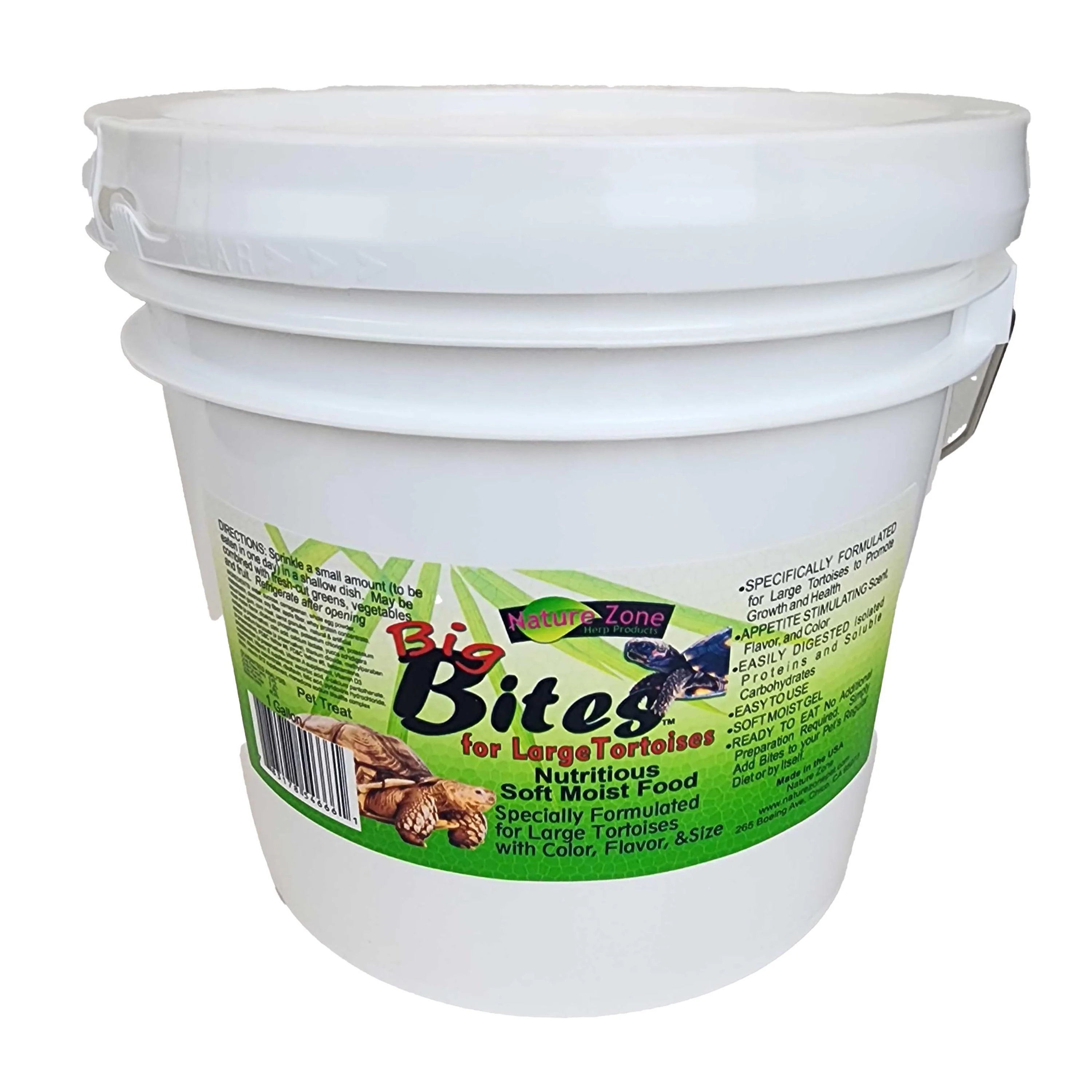 Nature Zone Big Bites for Large Tortoises 1 gal