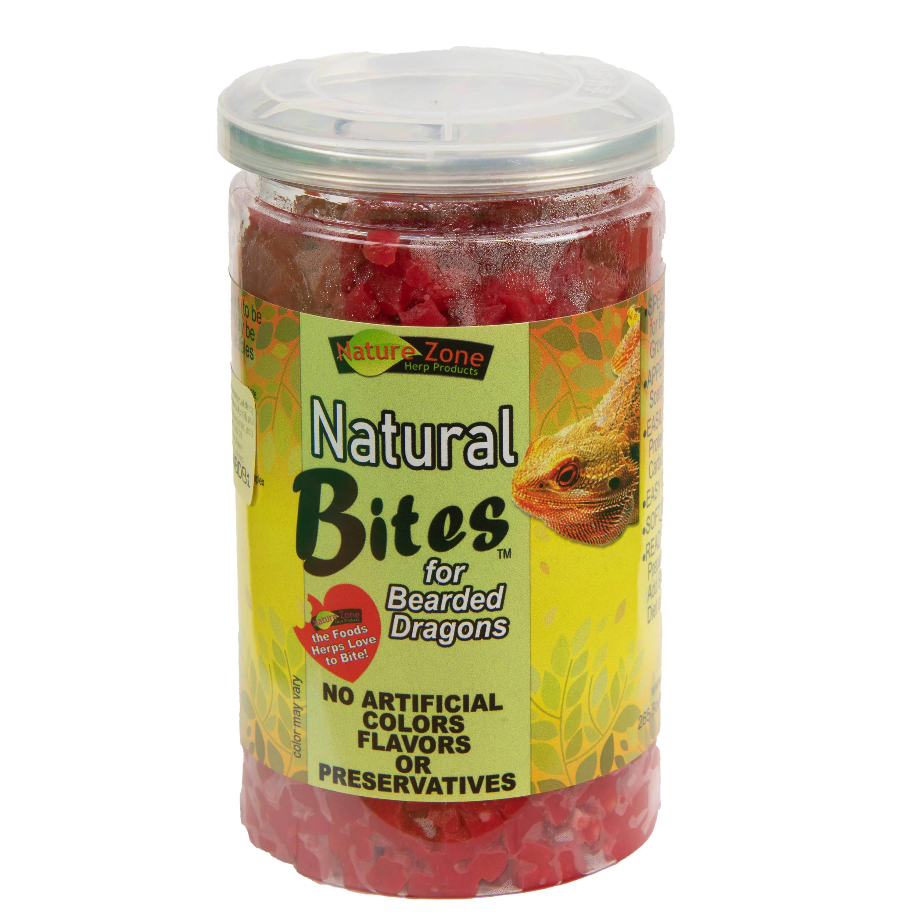 Nature Zone Natural Bites for Bearded Dragons 9 oz