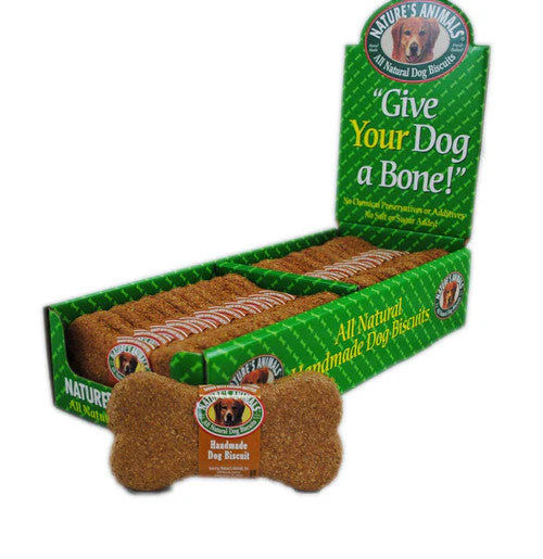 Natures Animals Original Dog Treat Display Peanut Butter 4 in 24 ct - Image 2