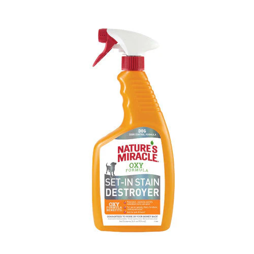 Nature's Miracle Oxy Formula Set-In Dog Stain Destroyer 24 fl. oz - Image 2