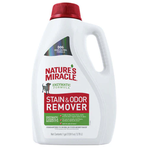 Nature's Miracle Dog Stain & Odor Remover Pour 128 fl. oz - Image 2