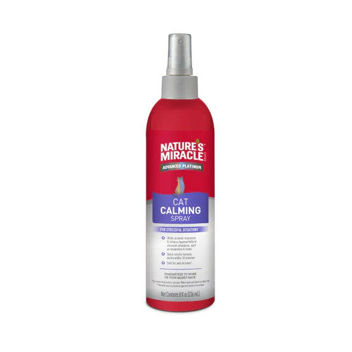 Nature's Miracle Advanced Platinum Cat Calming Spray 8oz - Image 2