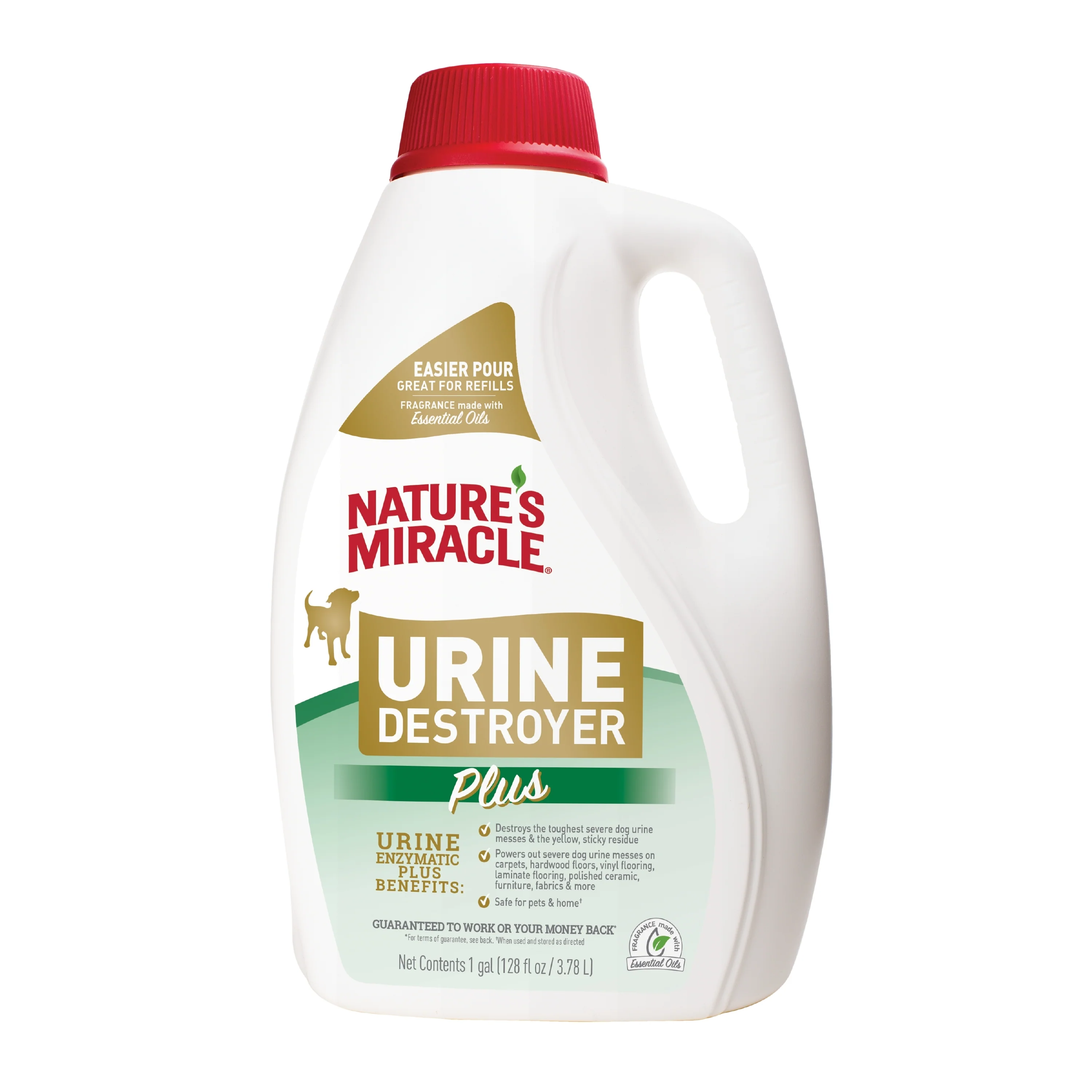 Nature's Miracle Dog Urine Destroyer Plus Pour/Refill 128 oz