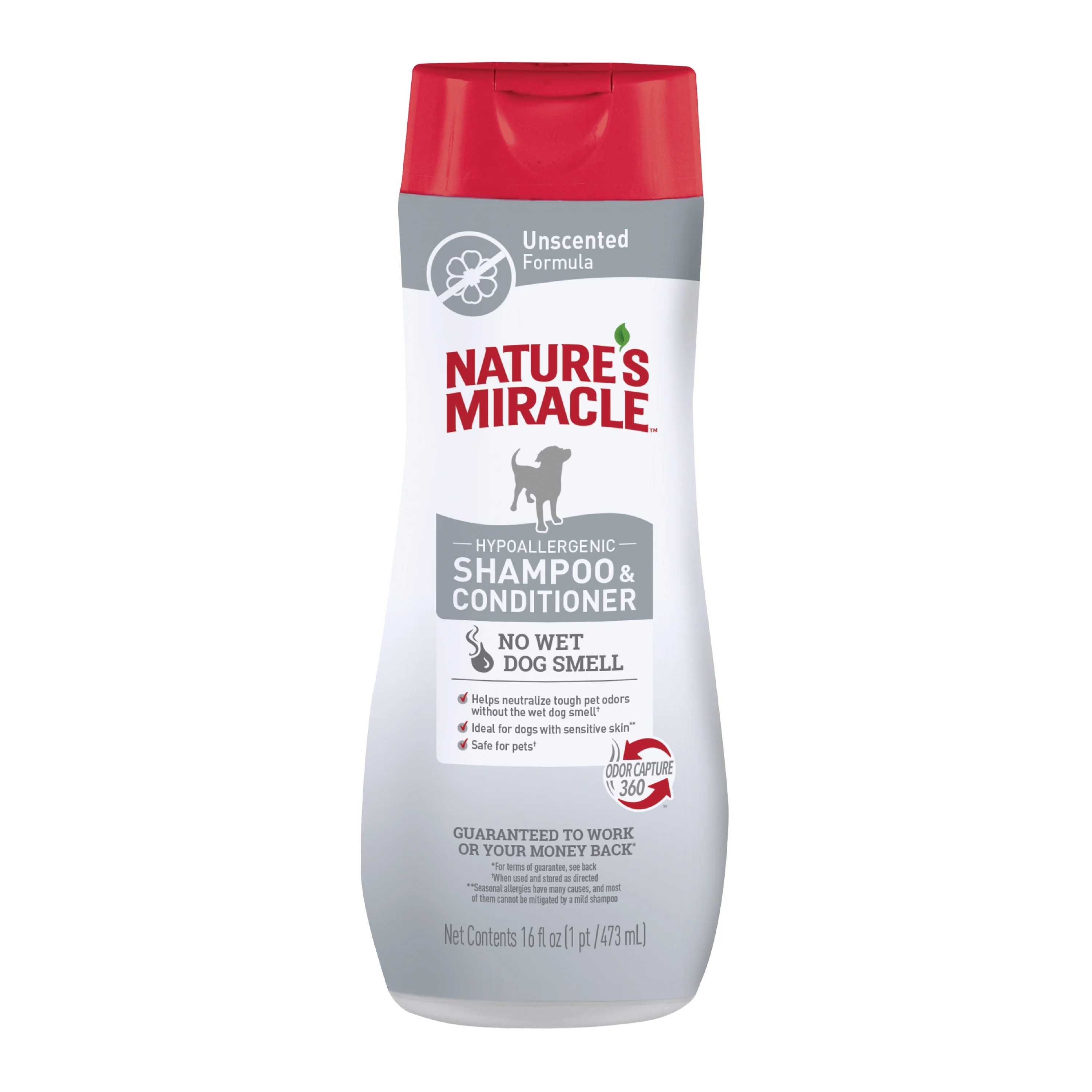 Nature's Miracle Hypoallergenic Shampoo & Conditioner Unscented 16 oz
