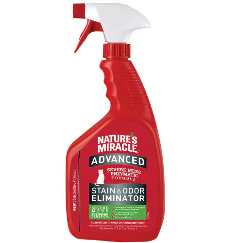 Nature's Miracle Just for Cats Advanced Stain & Odor Remover 32 fl. oz - Image 2