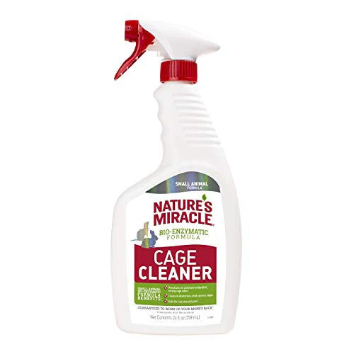 Nature's Miracle Small Animal Cage Cleaner Spray 24 oz - Image 2