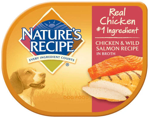 Nature's Recipe Wet Chicken & Salmon Recipe Wet Canned 12ea/2.75oz - Image 2