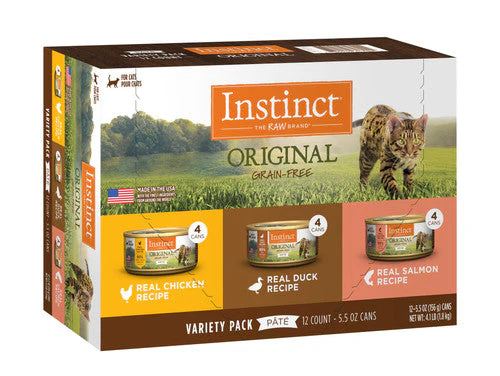 Nature's Variety Instinct Original Grain Free Variety Pack Cat 5.5oz 12CT {L+1}699980 - Image 2