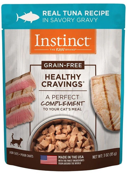 Nature's Variety Instinct Healthy Cravings Pouches Cat Tuna 24/3 Oz {L+1} 699832 - Image 2