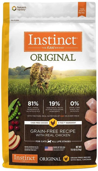Nature's Variety Instinct Original Cat Chicken 5/ 4 Lb {L+1} 699753 - Image 2
