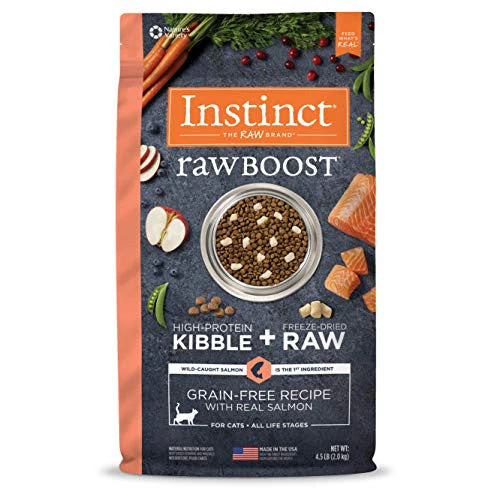Nature's Variety Raw Bst Gf Slm Cat 4/ 4.5 Lb C=4 699974{L-1}