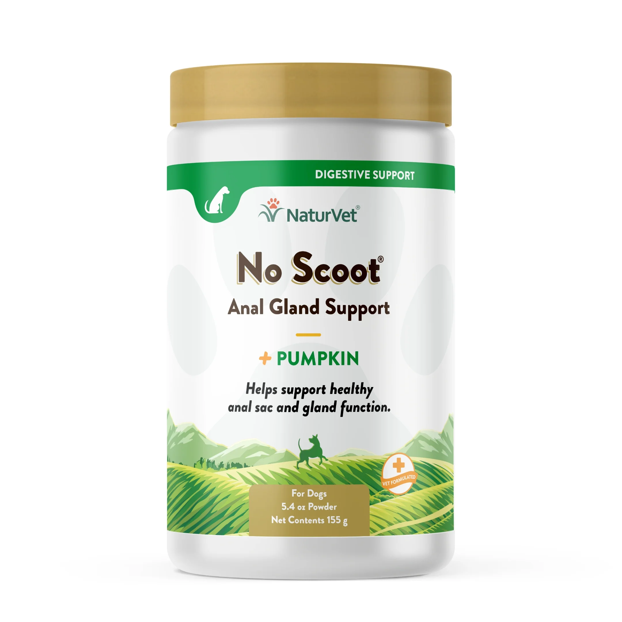 NaturVet No Scoot Powder 5.4 oz