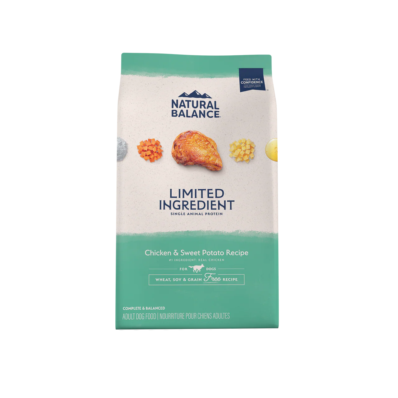 Natural Balance Pet Foods L.I.D. Adult Dry Dog Food Chicken & Sweet Potato 24lb