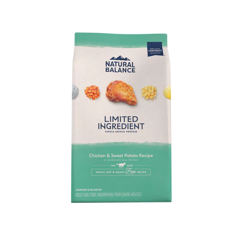 Natural Balance Pet Foods L.I.D. Adult Dry Dog Food Chicken & Sweet Potato 24lb - Image 2