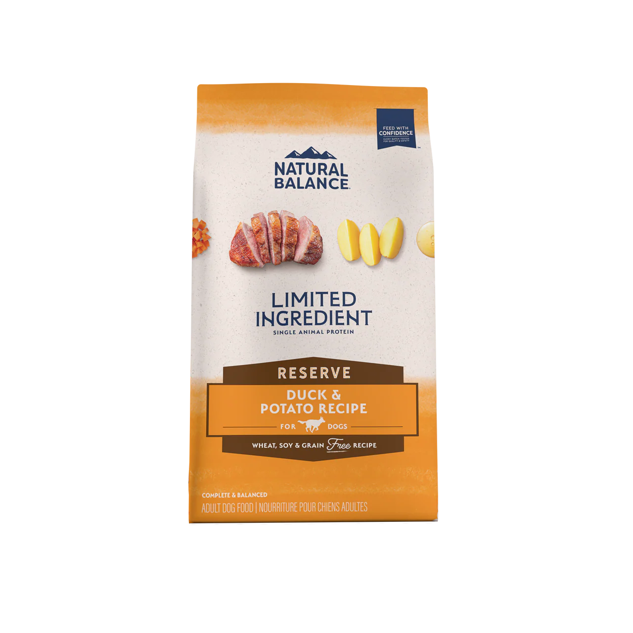 Natural Balance Pet Foods L.I.D. Adult Dry Dog Food Duck & Potato 4lb