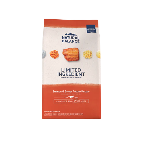 Natural Balance Pet Foods L.I.D. Adult Dry Dog Food Salmon & Sweet Potato 12lb - Image 2