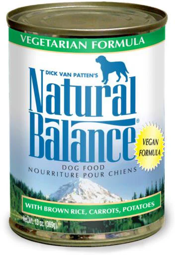 Natural Balance Vegetarian Can Dog 12/13 oz. {L-1} 236453