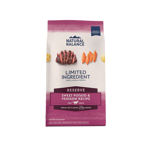 Natural Balance Pet Foods L.I.D. Adult Dry Dog Food Sweet Potato & Venison 12lb - Image 2