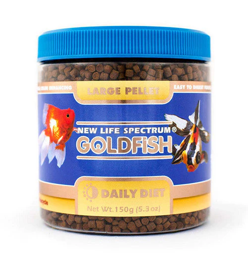 New Life Spectrum Goldfish Pellets Fish Food 5.3oz LG - Image 2