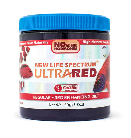 New Life Spectrum UltraRED Pellets Fish Food 5.3oz Regular - Image 2