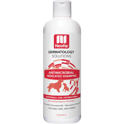 Nootie Dermatology Solutions Antimicrobial Medicated Shampoo For Dogs-8-oz-{L+x} - Image 2