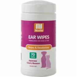 Nootie Japanese Cherry Blossom Ear Wipes For Dogs & Cats-70-ct-{L+x} - Image 2